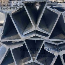 45 DEGREE SECTION GALVANISED RETAINING WALL POST FOR 100MM SLEEPER
